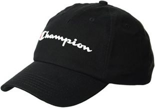 Champion Men's Ameritage Dad Adjustable Cap Headband, Black, One Size