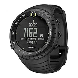 Suunto Core All Black, Unisex Compass - Erwachsene, Tiefschwarz, Einheitsgröße