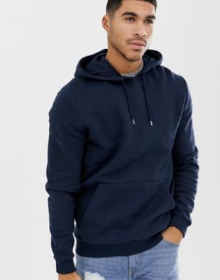 navy hoodie