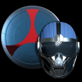 Taskmaster Helmet & Shield Combo - Black Widow Movie Version