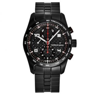 Porsche Design Men's Chronotimer Series 1 Automatic Date Watch 6010.1040.05012  for sale online