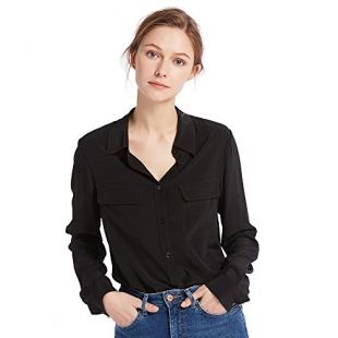 Black  Silk Shirts
