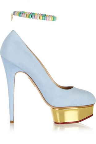 Sweet Dolly suede pumps
