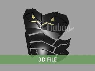 The Batman 2020 - 3D file - Full front armor from Reeves, Pattinson movie “Vengeance”
