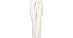 Topshop Utility Style Linen Trousers 14