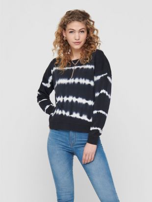 Tie Dye Sweat­shirt