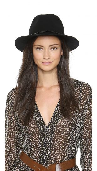 Wool Felt Avery Fedora Hat