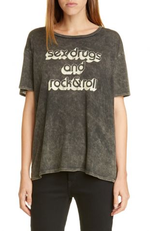 Acid Black Graphic Tee
