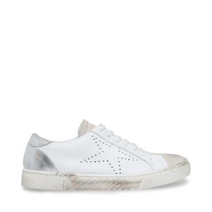 White Rezza Sneakers