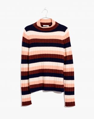Striped Evercrest Turtleneck Sweater in Coziest Yarn worn by Harris (Emma in The Conners Season 2 Episode 15 |