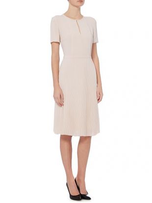 Diblissea Pleated Dress Light Pink