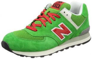 New Balance ML574 D UV Green Red 45