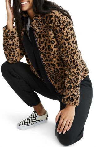 Jack­et in Leop­ard