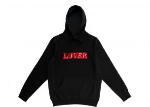 Sequin Lover Pullover Hood Black