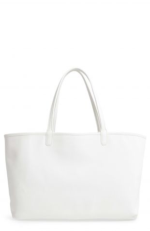 Reversible Vegan Leather Tote