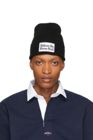 Black 'Deliver Us From Evil' Beanie