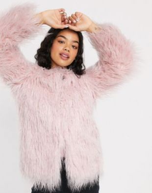 Faux Fur Jack­et