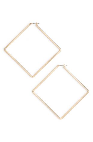 Square Hoop Earring