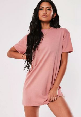 Shirt Dress Pink