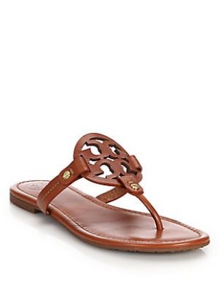 Miller Leather Thong Sandals