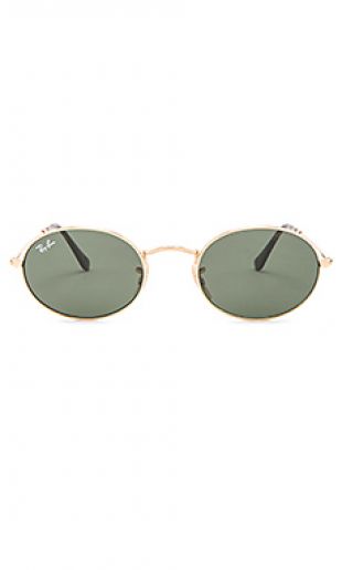 Oval Flat Sunglasse