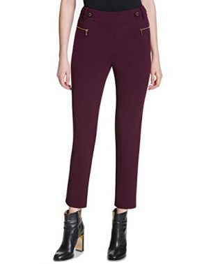 Calvin Klein - Straight Leg Pants Purple