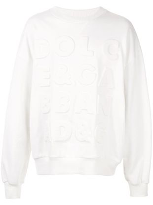 Dolce & Gabbana Sweat à Logo 3D