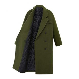 Wool Blend Long Coat