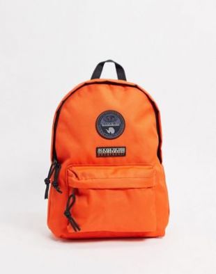 Orange backpack