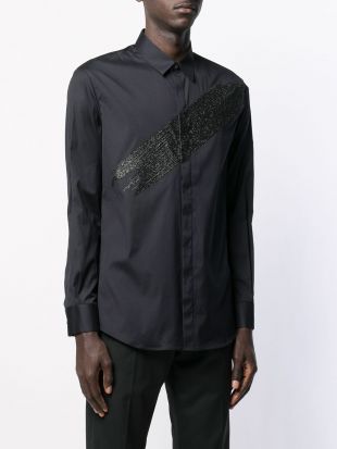 Dsquared2 Textured Printed Detailed Shirt | Farfetch.com