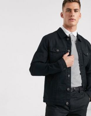 Selected Homme - Veste en jean - Noir | ASOS