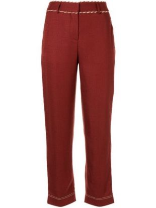 Peter Pilotto straight-leg Cord Detail Trousers