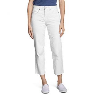 Eddie Bauer - Original High-Rise Stovepipe Crop Jeans