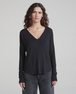 Shop the The Knit Vee Long-sleeve