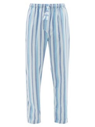 Striped Cotton Pyjama Trousers