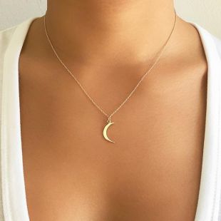 Moon Necklace, Moon Pendant, This Is Us Rebecca Moon Necklace