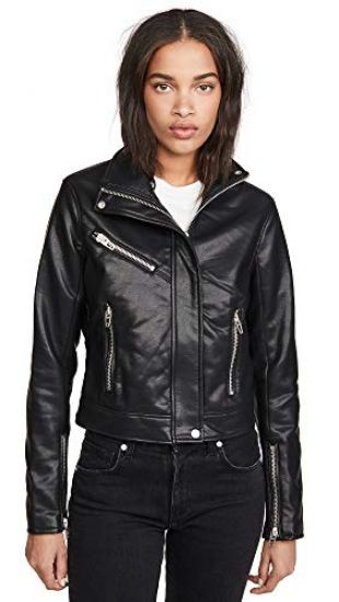 blanknyc - Faux Leather Mo­to Jack­et