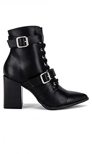 Black Lee Bootie