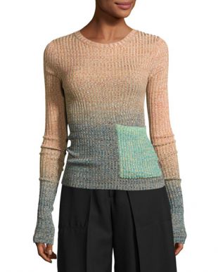 Acne Studios - Marled Ombre Patch-Pocket Sweater