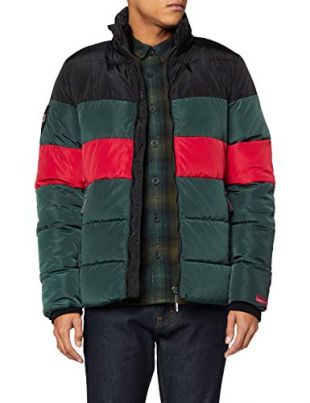 Superdry Colour Stripe Sports Puffer Blouson Homme