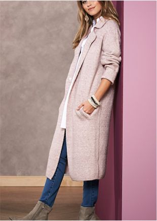 Manteau en maille