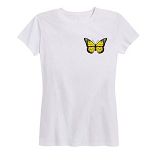 instant message - Monarch Butterfly - Ladies Short Sleeve Classic Fit ...