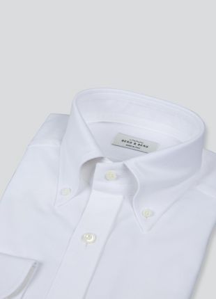 Filip II Button Down Shirt - White