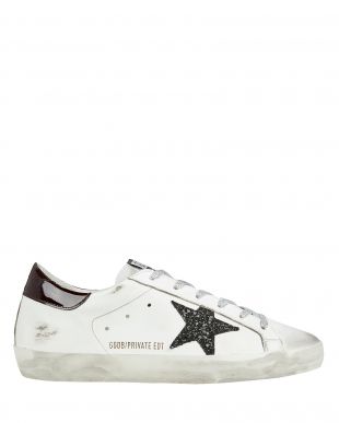 Golden Goose - Superstar Glitter Star Low-Top Sneakers