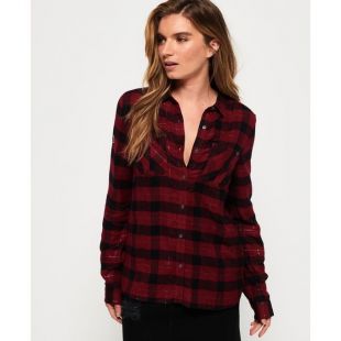 Chemise à carreaux Aria