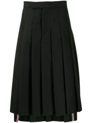 Classic Rise Pleated Skirt