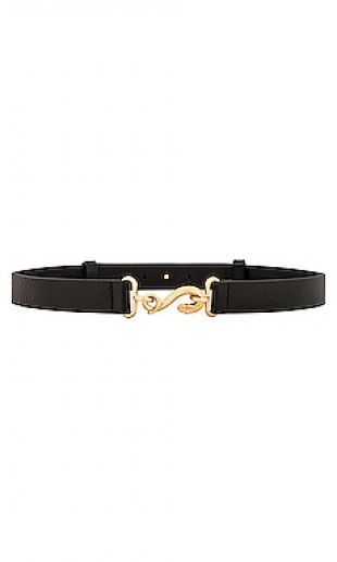 Rag & Bone - Black & Gold Hook Belt