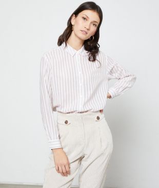 Chemise à rayures