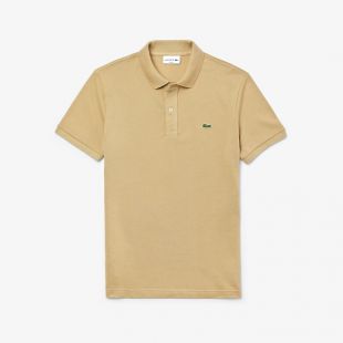Polo Lacoste slim fit en petit piqué uni