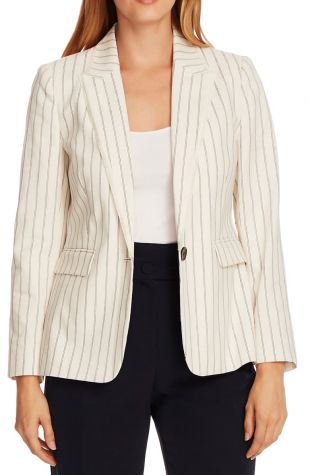 Vince Camuto - Stripe Stretch Cotton Jacket